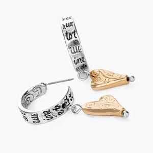 Chicos Valentine Hoop Earrings Sold Out 5 Stars Reviews